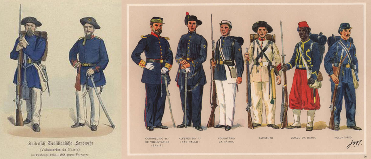 Soldados-dos-Voluntários-da-Patria-que-combateram-na-Guerra-do-Paraguai—Desenhos-de-Hendrik-Jacobus-Vinkhuijzen—1867—Acervo-da-Fundacao-Biblioteca-Nacional1