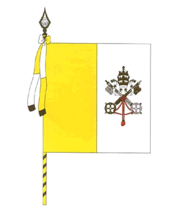 1 – Bandeira do Estado da Cidade do Vaticano – The Flag Institute & Graham Bartram