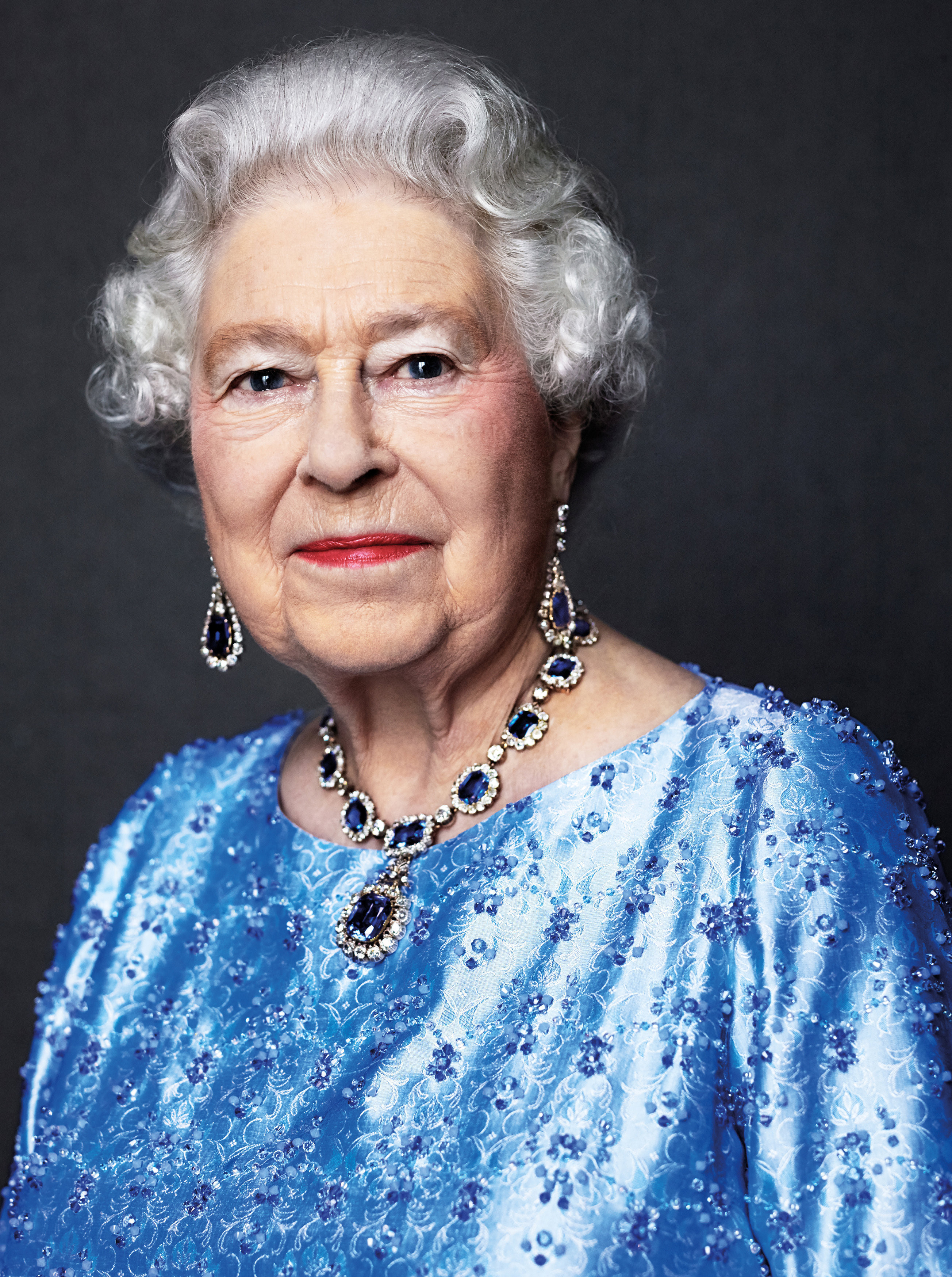 Retrato da Rainha Elizabeth II, por ocasião de seu aniversário, em 2014.