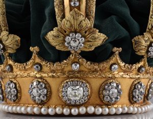 Coroa Imperial Dom Pedro II Detalhe Jóias