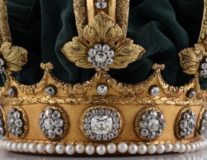 Coroa Imperial Dom Pedro II Detalhe Jóias