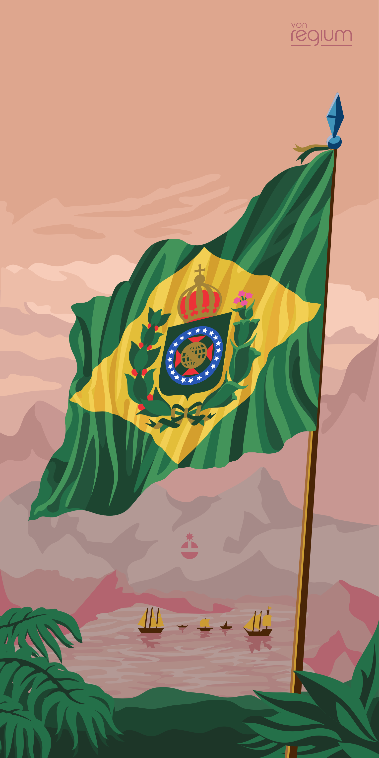 Wallpaper Bandeira do Império 3