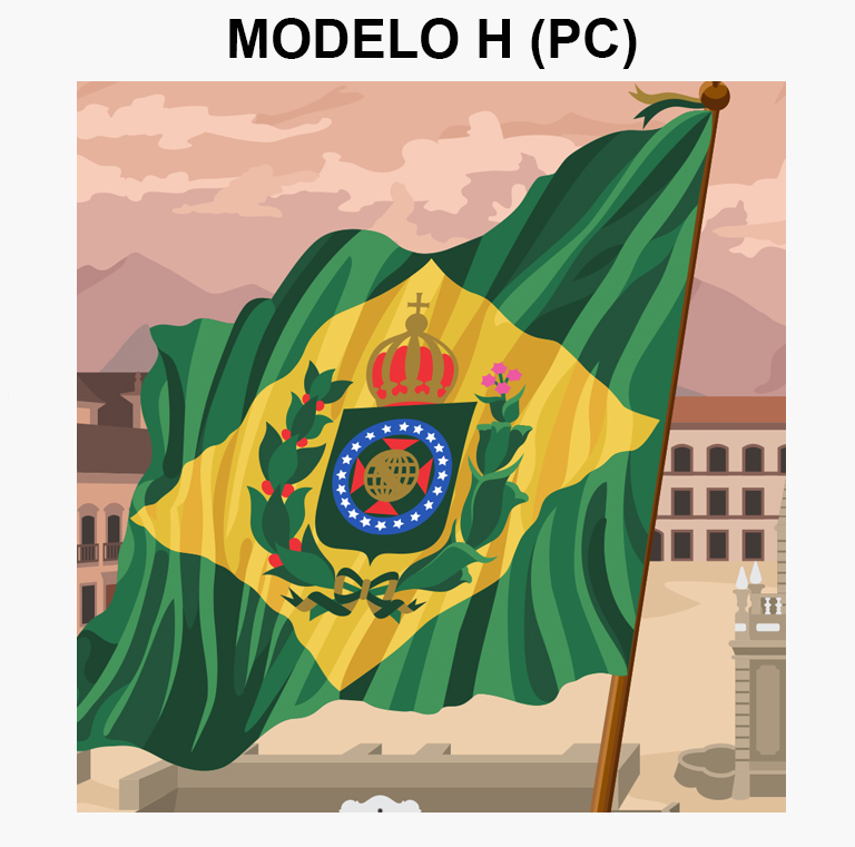 Von Regium - A Bandeira Imperial do Brasil possui muitos