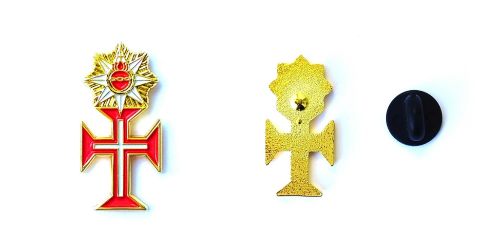 Pin Imperial Ordem de Nosso Senhor Jesus Cristo comercializado pela Von Regium 